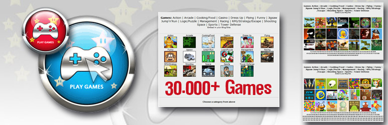 طراحی سایت بازی آنلاین با وردپرس wordpress Online Games Collection